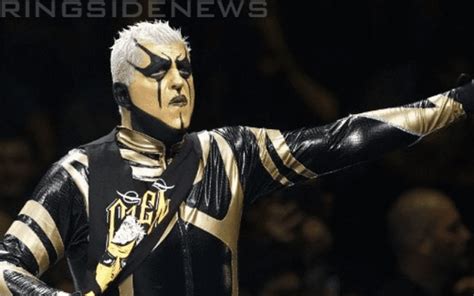 Dustin Rhodes Got So Hot In His Goldust Attire That Steam Came From His