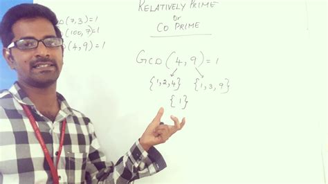 Relatively Prime (Co Prime) Numbers - YouTube