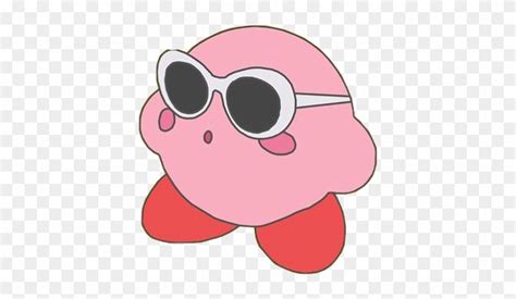 Kirby Clout Cloutgoggles Meme Funny Cutefreetoedit Spongebob With Clout Glasses Free