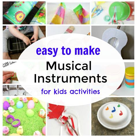 Easy To Make Instruments For Preschool Music Activities Preschool Toolkit