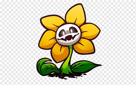 Undertale Flowey Youtube Drawing Others Leaf Sunflower Flower Png