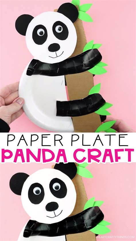 Paper Plate Panda Bear Craft For Kids Free Easy Template For Kids To