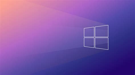 Windows 10 Logo Gradient Operating System Microsoft Hd Wallpaper