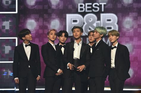 bts at grammys 2020 getty images