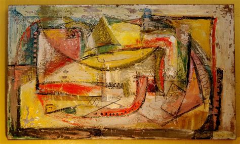 1940s American Abstract Expressionism Painting At 1stdibs