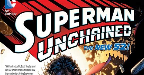 Kevins Corner Scotts Take Superman Unchained Deluxe Edition By