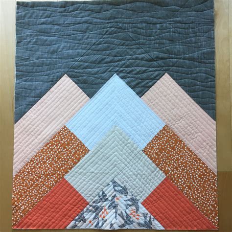 Misty Mountains A Quilt Pattern Patchwork And Poodles