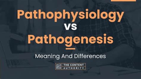 Pathophysiology Vs Pathogenesis Meaning And Differences