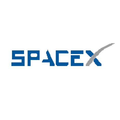 Spacex awarded launch reservation contract for largest canadian space program. Pixilart - spacex logo by Joshman099