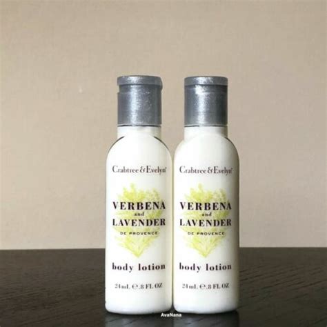 Crabtree And Evelyn 2 Verbena And Lavender Body Lotion 8 Oz Ea Travel