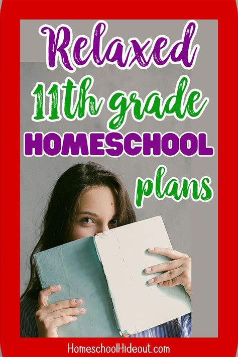 11th Grade Homeschool Plans Homeschool Hideout In 2022 Best