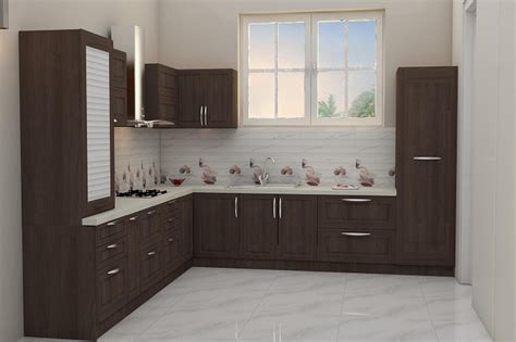 These kitchen interiors are a unit acknowledged for his or her host of qualitative options like create a full new look for your kitchen cabinets with elegant and sturdy cabinets from heinrich. Modular Kitchen Bangalore | Kitchen modular, Kitchen room ...