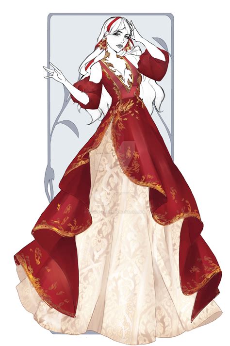 Closed Ych Design Adopt 56 By Lanar Artist On Deviantart Dress