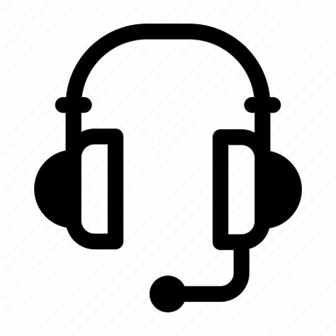 Headphone Headset Audio Support Icon Download On Iconfinder