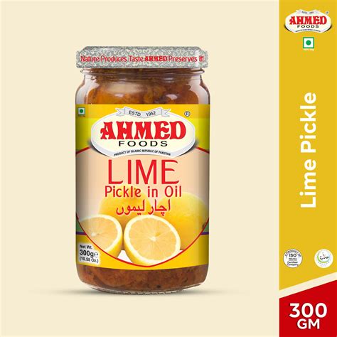 Ahmed Lime Pickle In Oil 330g Price In Pakistan View Latest