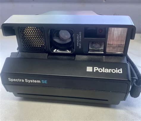 Vintage Polaroid Spectra System Se Instant Camera Untested But Looks