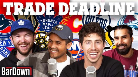 Live Reaction To Nhl Trade Deadline Tradedown Youtube