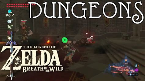 Zelda Breath Of The Wild All Dungeons And Ending Youtube