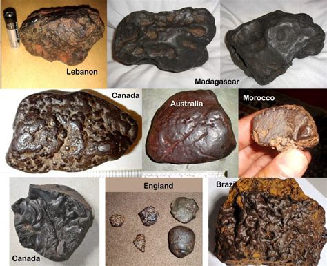 Iron Oxide Concretions And Nodules 1 Some Meteorite Information