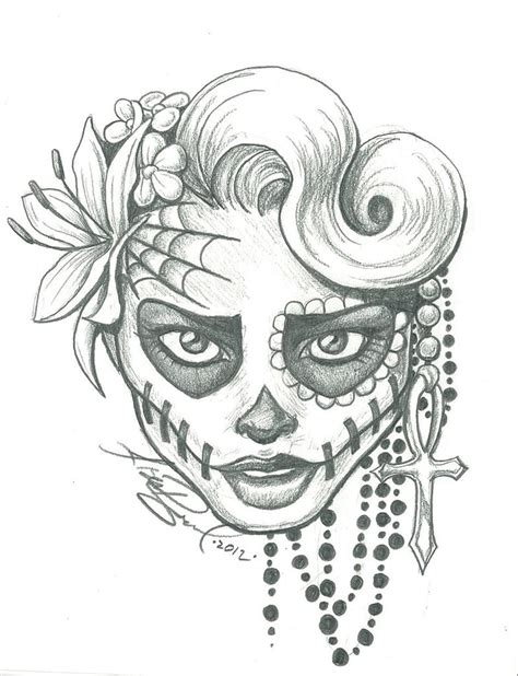 Sugar Skull Two By Leelab On Deviantart