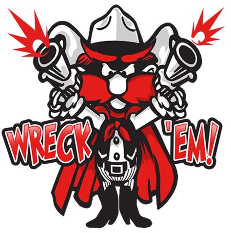 Red Raider High School Mascot Clipart