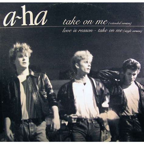 Take On Me Extended Version By A Ha 12inch With French Connection