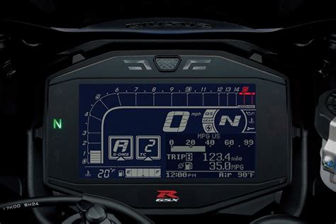 2017 Suzuki Gsx R1000r Lcd Display Autobics