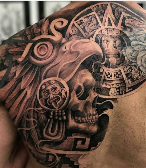Aztecs would also use tattoos to show their. 50 Of The Best Aztec Tattoos | Aztec tattoos sleeve, Aztec ...