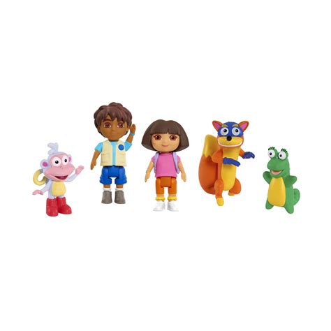 Buy Just Play Dora The Explorer Collector Figure Set 5 Pieces