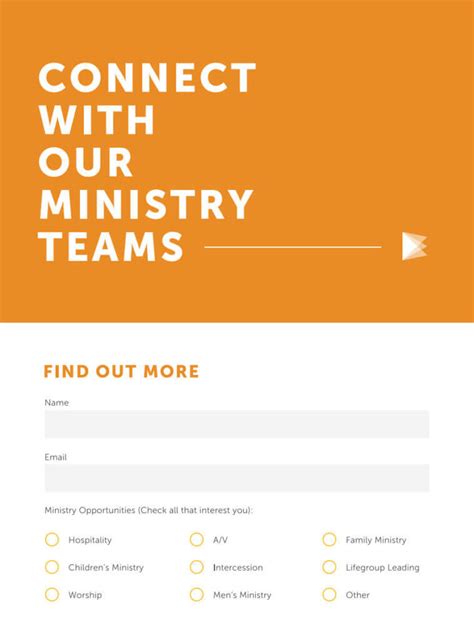 7 Perfect Church Connection Card Examples
