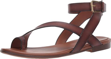 Naturalizer Womens Flat Sandals In Brown Color Size 75 Tzt