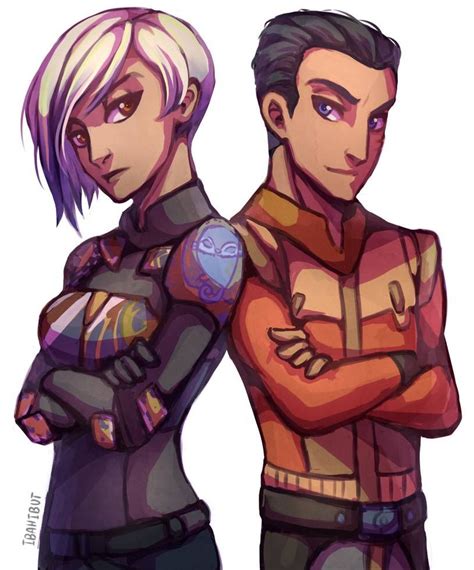 Sabine And Ezra By Ibahibut On Deviantart Star Wars Clone Wars Star