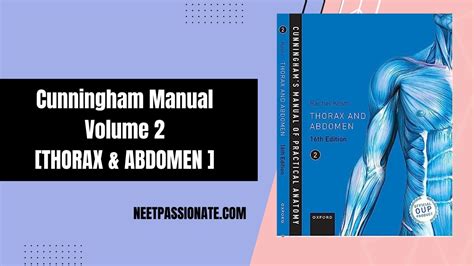 cunningham manual volume 2 [ thorax and abdomen ] practical anatomy pdf download