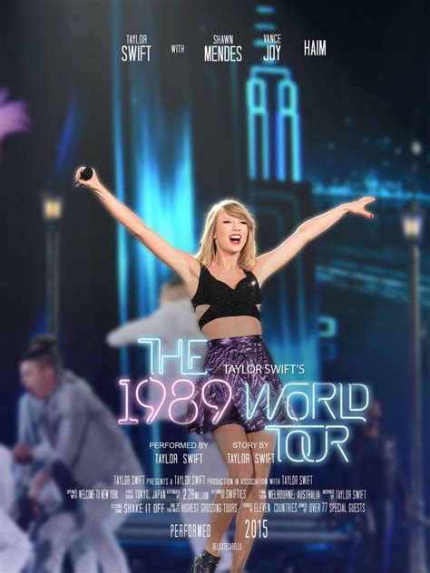 Taylor Tours As Movie Posters A Series Via Delicxtecabello On