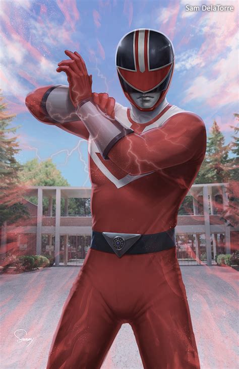 Power Rangers Time Force Red Ranger By Samdelatorre On Deviantart