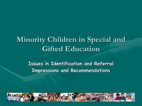 Ppt Minority Children In Special And Ted Education Powerpoint
