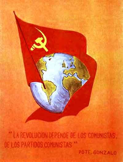 Afiche La revolución depende de los comunistas de los partidos