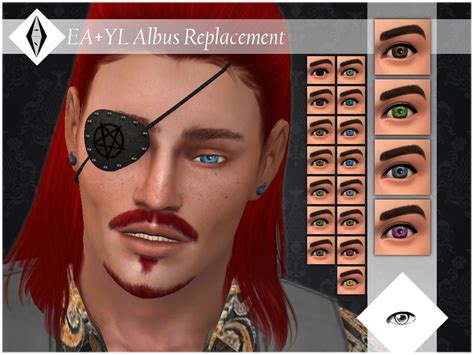 The Sims Resource Eayl Albus Replacement Eyes