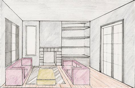 Two Point Perspective Room
