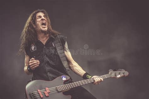 Anthrax Heavy Metal Band Live In Concert 2016 Editorial Stock Photo