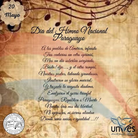 Dia Del Himno Nacional Paraguayo Dibujo Kulturaupice
