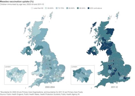 Measles Outbreak In Maps And Graphics Bbc News