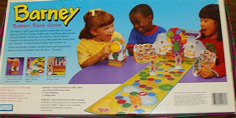 Barney Balloon Race Board Game Barney Wiki Fandom