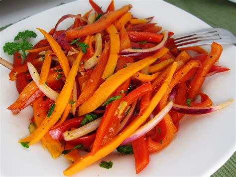 Warm Bell Pepper Salad Babaganosh