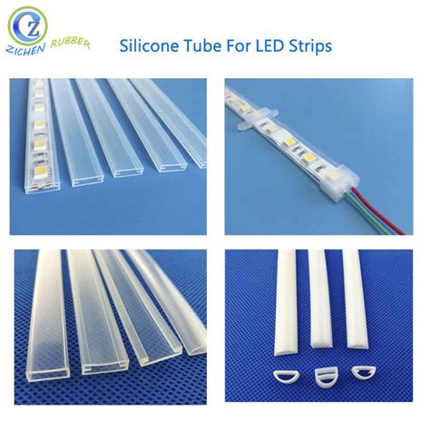 Custom Transparent Silicone Led Strip Tube High Quality With Direct Factory Price Led Strip