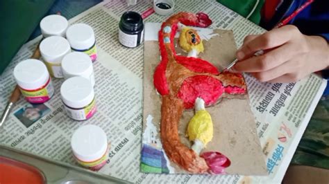 How To Make Female Reproductive System Model Youtube