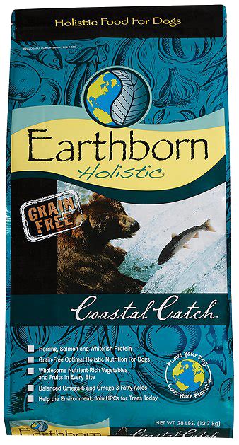 This is a question we see a lot when it comes to dog food ingredients. Earthborn Holistic Coastal Catch Grain-Free Natural Dry ...