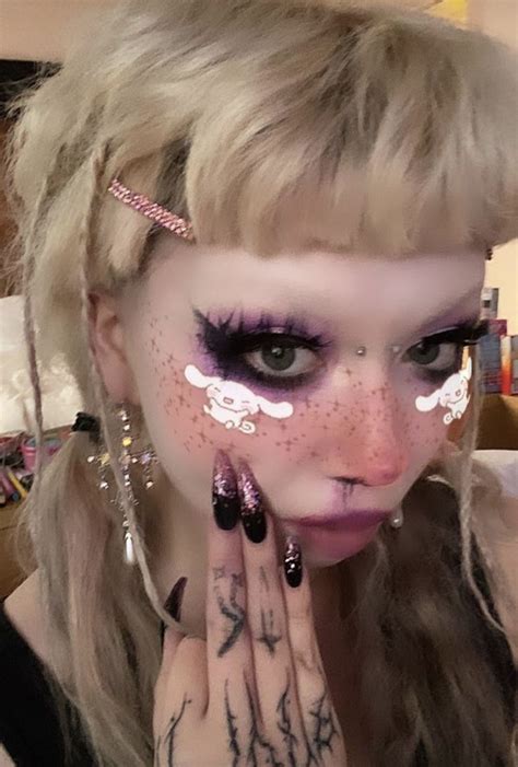 pin by katpdx on luv jazmin bean goth makeup looks beans
