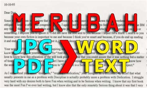 Nah apabila anda belum mengetahui bagaimana caranya, disini saya akan mencoba memberikan. 2 Cara Merubah File Jpg Hasil Scan Ke Word - Ngeeneet