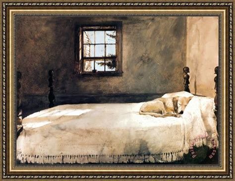 Andrew Wyeth Master Bedroom Framed Print For Sale